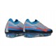 Crampons Nike Zoom Mercurial Vapor XVII Elite FG Gris Bleu Rouge