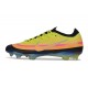 Crampons Nike Zoom Mercurial Vapor XVII Elite FG Jaune Orange