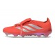 Chaussure de Foot Adidas Predator FT Elite FG Rouge Argent