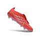 Chaussure de Foot Adidas Predator FT Elite FG Rouge Argent