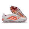 Chaussure de Foot Adidas Predator FT Elite FG Blanc Rouge