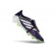 Chaussure de Foot Adidas Predator FT Elite FG Noir Blanc Vert