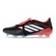 Chaussure de Foot Adidas Predator FT Elite FG Noir Blanc Rouge