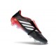 Chaussure de Foot Adidas Predator FT Elite FG Noir Blanc Rouge