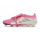 Chaussure de Foot Adidas Predator FT Elite FG Rose Blanc