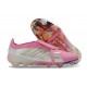 Chaussure de Foot Adidas Predator FT Elite FG Rose Blanc