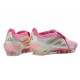 Chaussure de Foot Adidas Predator FT Elite FG Rose Blanc