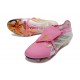 Chaussure de Foot Adidas Predator FT Elite FG Rose Blanc