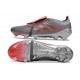 Chaussure de Foot Adidas Predator FT Elite FG Gris Rouge