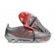 Chaussure de Foot Adidas Predator FT Elite FG Gris Rouge
