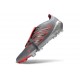 Chaussure de Foot Adidas Predator FT Elite FG Gris Rouge