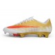 Crampons de Football Nike Mercurial Superfly 11 Elite FG Ronaldo Dore Rouge