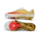 Crampons de Football Nike Mercurial Superfly 11 Elite FG Ronaldo Dore Rouge