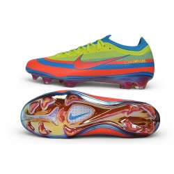 Crampons Nike Zoom Mercurial Vapor XVII Elite FG Jaune Rouge Bleu