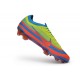 Crampons Nike Zoom Mercurial Vapor XVII Elite FG Jaune Rouge Bleu