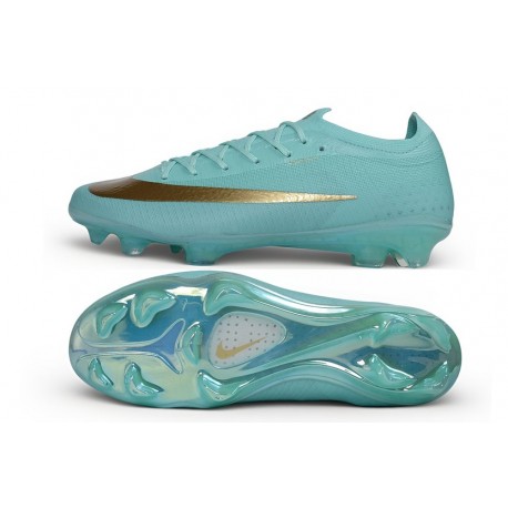 Nike Air Zoom Mercurial Vapor Neuf Elite FG Vert luminescent Mtlc Or