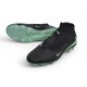 Crampons de Football Nike Phantom 6 Elite High FG Noir Vert Illusion