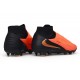 Crampons de Football Nike Phantom 6 Elite High FG Brt Rouge foncé Dégradé Noir