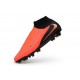 Crampons de Football Nike Phantom 6 Elite High FG Brt Rouge foncé Dégradé Noir