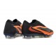 Chaussures de Football Nike Phantom 6 Elite Low FG Noir Brt Rouge foncé