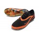 Chaussures de Football Nike Phantom 6 Elite Low FG Noir Brt Rouge foncé