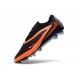 Chaussures de Football Nike Phantom 6 Elite Low FG Noir Brt Rouge foncé