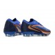 Crampons Nike Phantom 6 Elite Low FG Bleu Marine Cuivre Métallique