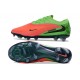 Chaussures de Football Nike Phantom 6 Elite Low FG Rouge Vert