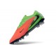 Chaussures de Football Nike Phantom 6 Elite Low FG Rouge Vert