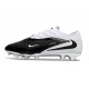 Chaussures de Football Nike Phantom 6 Elite Low FG Noir Blanc