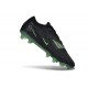 Chaussures de Football Nike Phantom 6 Elite Low FG Noir Vert Illusion
