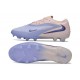 Chaussures de Football Nike Phantom 6 Elite Low FG Bleu lavande Pêche pâle
