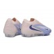 Chaussures de Football Nike Phantom 6 Elite Low FG Bleu lavande Pêche pâle