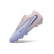 Chaussures de Football Nike Phantom 6 Elite Low FG Bleu lavande Pêche pâle