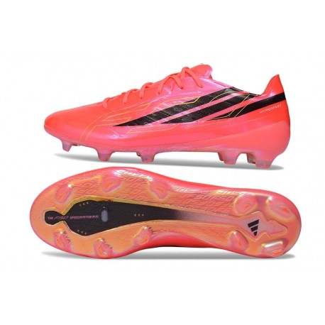Chaussure Neuf NOUVEAU adidas F50 Hyperfast Elite FG Solar Turbo Noir