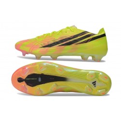 adidas F50 Hyperfast Elite FG Jaune Noir Solar Turquoise Édition Limitée