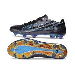 Chaussure Neuf NOUVEAU adidas F50 Hyperfast Elite FG Noir Bleu