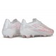 Chaussure Neuf NOUVEAU adidas F50 Hyperfast Elite FG Blanc Rose
