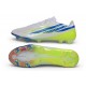 Chaussure Neuf NOUVEAU adidas F50 Hyperfast Elite FG Blanc Bleu Jaune
