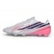 Chaussure Neuf NOUVEAU adidas F50 Hyperfast Elite FG Blanc Noir Rose