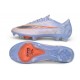 Crampons de Football Nike Mercurial Superfly 11 Elite FG Blanc Bleu Orange