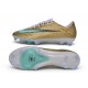 Crampons de Football Nike Mercurial Superfly 11 Elite FG Mtlc Or Vert luminescent