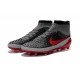2016 Chaussure de Football Nike Magista Obra FG Gris Noir Rouge