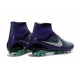 Nouvelle Crampons Nike Magista Obra FG Hommes Vert Violet Noir Blanc