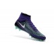 Nouvelle Crampons Nike Magista Obra FG Hommes Vert Violet Noir Blanc
