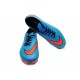 Nouvelle Chaussures de Football Nike Hypervenom Phantom FG Bleu Rouge