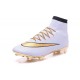 2016 Chaussures Nike Mercurial Superfly FG Blanc Or Noir