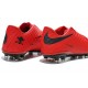 Chaussures de Football Nike Hypervenom Phantom FG Hommes Rouge Noir