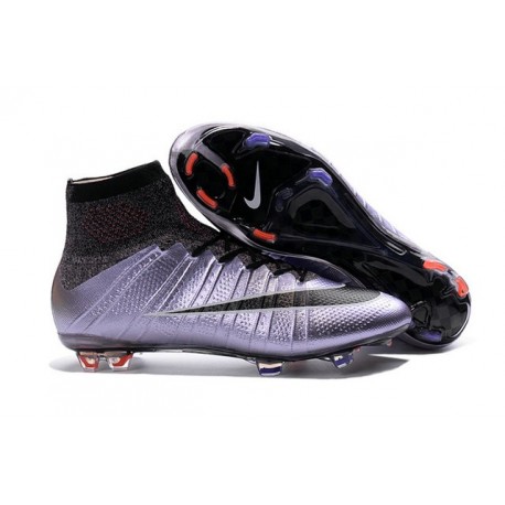 2016 Chaussures Nike Mercurial Superfly FG Violet Noir