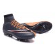 Nouveau Chaussures de Football Nike Mercurial Superfly 4 FG Noir Orange Blanc
